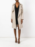 belted trench coat
