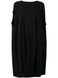 round cut sleeveless dress