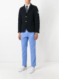 sport collar padded blazer 