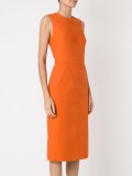sleeveless shift dress