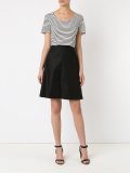 high-waisted skirt