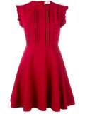 ruffled mini dress