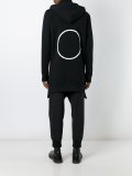 'Circle' long hoodie