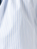 striped drawstring shorts