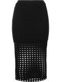 perforated skirt