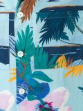 tropical print shirt