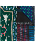 multi-print scarf