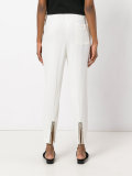 drawstring cropped pants 