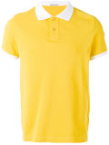 contrast trim polo shirt