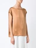 boat neck blouse