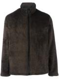 faux fur zipped jacket 