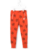 logo print trousers