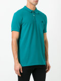 embroidered logo polo shirt 