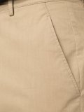 dropped crotch cropped trousers