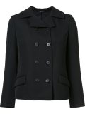 buttoned crop jacket