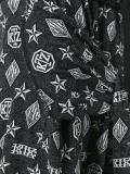 绑带文字短裤