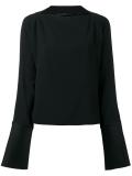 boat neck blouse 