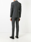 pinstriped suit  