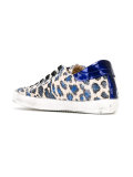 sequin leopard print sneakers