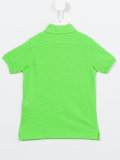 logo patch polo shirt