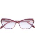 cat eye shaped glasses