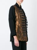quilted front jacket