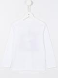 'B' print long sleeve T-shirt