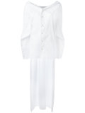 layered sleeve shirt 