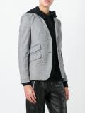 houndstooth check blazer