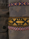 embroidered sleeve field jacket 