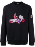 motorcycle patch sweatshirt 