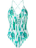 printed swimsuit