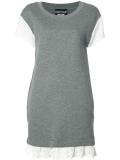 lace detailing T-shirt dress