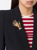 jewelled hand brooch