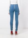 paneled button-up jeans