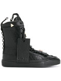 embossed hi-tops