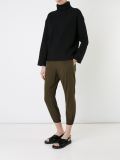 edgy wool top