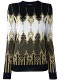 baroque pattern jumper