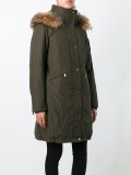 hooded parka coat