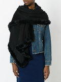 woven long shawl