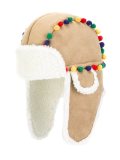faux shearling aviator hat