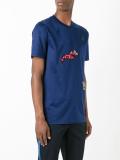 floral embroidered T-shirt
