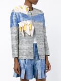 Calla Lilly Embellished Silk Jacket