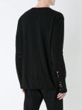 distressed overdyed sweatshirt