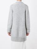ribbed trim cardigan 
