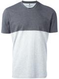 colour block T-shirt 