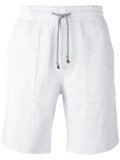 drawstring track shorts 