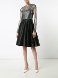 metallic mesh top 