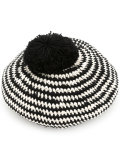 striped Author beret