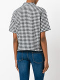 checked shortsleeved shirt